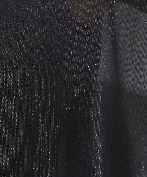 SHOO・LA・RUE / シューラルー シャツ・ブラウス | 大人のシアー感 ラメが華やかな楊柳ポンチョシャツ | 詳細8