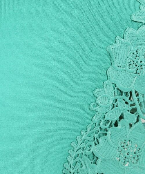 SHOO・LA・RUE / シューラルー ニット・セーター | 【S-LL/ひんやり/UV/】大人上品な お袖レースニット | 詳細16