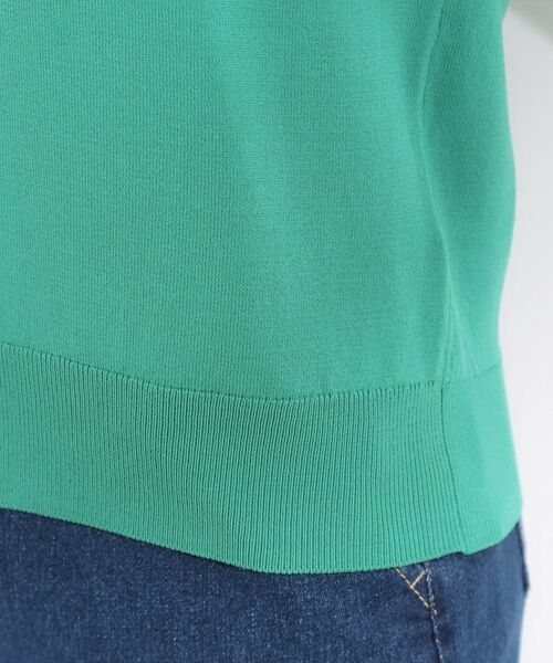 SHOO・LA・RUE / シューラルー ニット・セーター | 【S-LL/ひんやり/UV/】大人上品な お袖レースニット | 詳細22