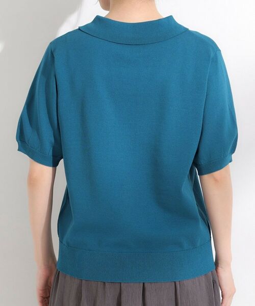 SHOO・LA・RUE / シューラルー ニット・セーター | 【S-LL/洗える】大人の抜け感 スキッパーニット | 詳細14