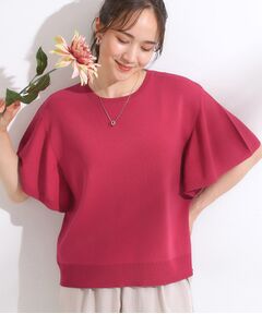 SHOO・LA・RUE / シューラルー ニット・セーター | 【ひんやり/S-LL】女性らしさ溢れる フレアスリーブニット