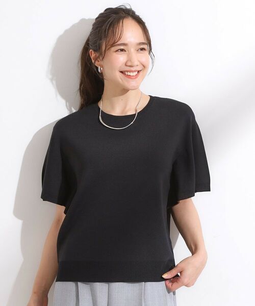 SHOO・LA・RUE / シューラルー ニット・セーター | 【ひんやり/S-LL】女性らしさ溢れる フレアスリーブニット | 詳細13