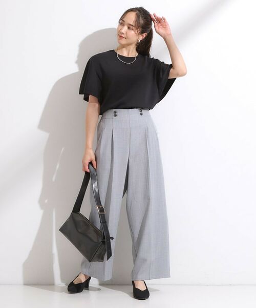 SHOO・LA・RUE / シューラルー ニット・セーター | 【ひんやり/S-LL】女性らしさ溢れる フレアスリーブニット | 詳細15