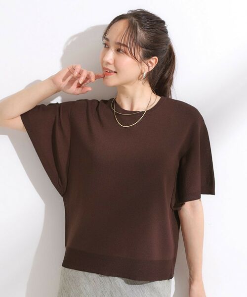 SHOO・LA・RUE / シューラルー ニット・セーター | 【ひんやり/S-LL】女性らしさ溢れる フレアスリーブニット | 詳細17