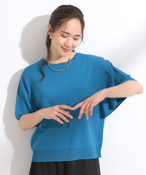 SHOO・LA・RUE / シューラルー ニット・セーター | 【ひんやり/S-LL】女性らしさ溢れる フレアスリーブニット | 詳細21