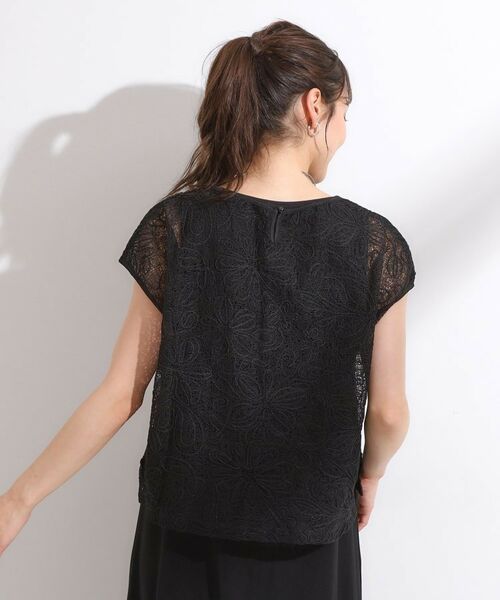 shalom レーストップス セール】 【2点セット】刺繍レーストップス （その他トップス