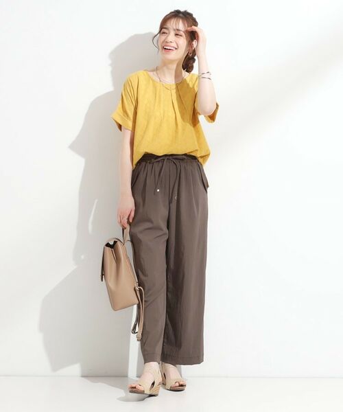 SHOO・LA・RUE / シューラルー カットソー | 【S-LL】大人の上品な甘さ 刺繍レース切り替えトップス | 詳細15