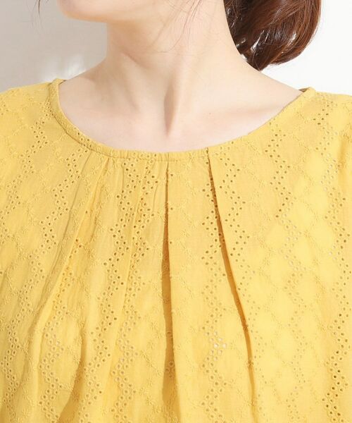 SHOO・LA・RUE / シューラルー カットソー | 【S-LL】大人の上品な甘さ 刺繍レース切り替えトップス | 詳細20