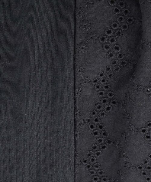 SHOO・LA・RUE / シューラルー カットソー | 【S-LL】大人の上品な甘さ 刺繍レース切り替えトップス | 詳細4