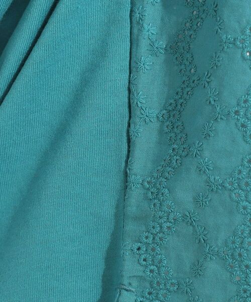 SHOO・LA・RUE / シューラルー カットソー | 【S-LL】大人の上品な甘さ 刺繍レース切り替えトップス | 詳細8