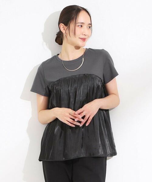 スポンディッシュビスチェ ライトベージュ コカ coca CVCオックスリボンビスチェ （Lt.beige