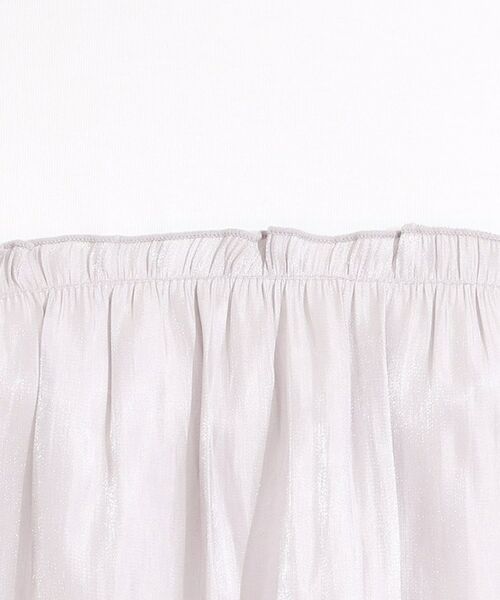 SHOO・LA・RUE / シューラルー カットソー | 【S-LL/ひんやり】インせず決まる ビスチェ風ドッキングトップス | 詳細4