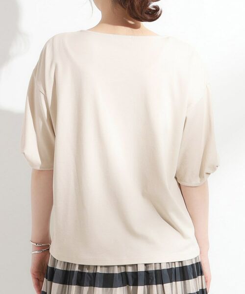 SHOO・LA・RUE / シューラルー カットソー | 【ひんやり/洗える/S-LL】袖ねじりシルケットトップス | 詳細19