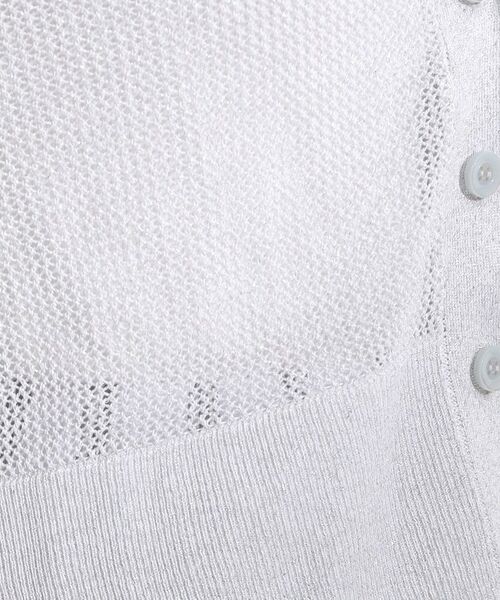 SHOO・LA・RUE / シューラルー カーディガン・ボレロ | キラッと光るラメとスパンコールが印象的 メッシュカーディガン | 詳細22