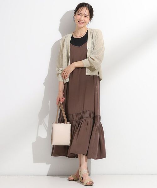 SHOO・LA・RUE / シューラルー カーディガン・ボレロ | キラッと光るラメとスパンコールが印象的 メッシュカーディガン | 詳細5