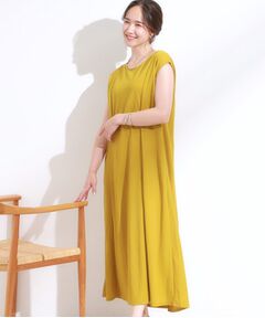 SHOO・LA・RUE / シューラルー ロング・マキシ丈ワンピース | 【S-LL/ひんやり】切替ラインですっきりと 1枚で着られるロングワンピース