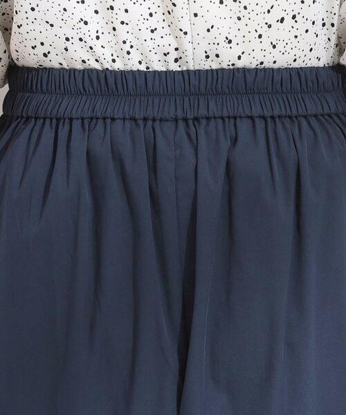SHOO・LA・RUE / シューラルー ショート・ハーフ・半端丈パンツ | 【S-LL/ひんやり/UV】すっきり見えマリン風 ガウチョパンツ | 詳細17