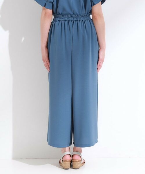 SHOO・LA・RUE / シューラルー ショート・ハーフ・半端丈パンツ | 【S-LL/セットアップ可/ひんやり】下半身カバーにも タックスカーチョ | 詳細19