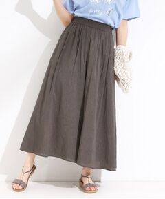 SHOO・LA・RUE / シューラルー ショート・ハーフ・半端丈パンツ | 【S-LL/裏地ひんやり】エアリーで涼やか 大人のシアースカーチョ