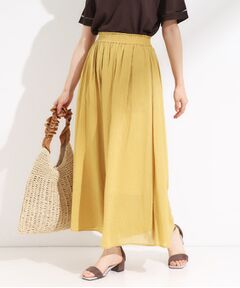 SHOO・LA・RUE / シューラルー ショート・ハーフ・半端丈パンツ | 【S-LL/裏地ひんやり】エアリーで涼やか 大人のシアースカーチョ