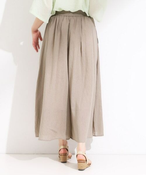 SHOO・LA・RUE / シューラルー ショート・ハーフ・半端丈パンツ | 【S-LL/裏地ひんやり】エアリーで涼やか 大人のシアースカーチョ | 詳細6