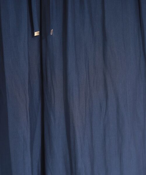 SHOO・LA・RUE / シューラルー ショート・ハーフ・半端丈パンツ | 【S-LL/裏地ひんやり】スカート見えで上品に マットサテンスカーチョ | 詳細12