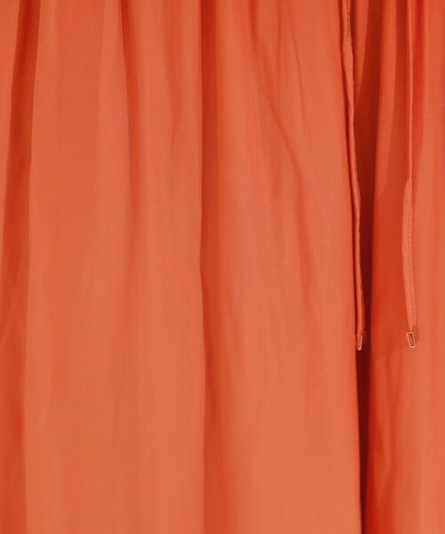 SHOO・LA・RUE / シューラルー ショート・ハーフ・半端丈パンツ | 【S-LL/裏地ひんやり】スカート見えで上品に マットサテンスカーチョ | 詳細20