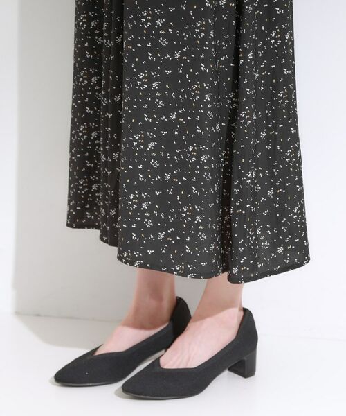 SHOO・LA・RUE / シューラルー ショート・ハーフ・半端丈パンツ | 【S-LL/裏地ひんやり】スカート見えで上品に マットサテンスカーチョ | 詳細26