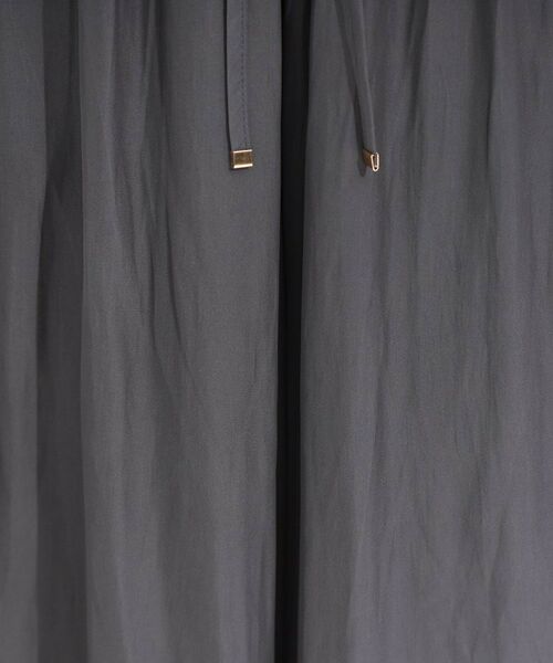 SHOO・LA・RUE / シューラルー ショート・ハーフ・半端丈パンツ | 【S-LL/裏地ひんやり】スカート見えで上品に マットサテンスカーチョ | 詳細4