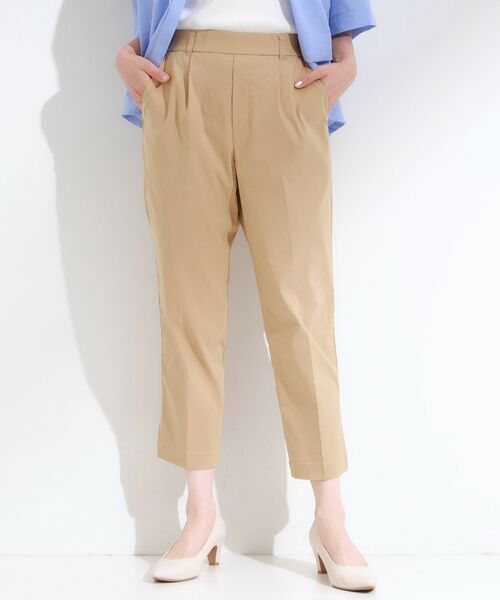 SHOO・LA・RUE / シューラルー ショート・ハーフ・半端丈パンツ | 【S-LL/ひんやり】きれいめにもカジュアルにも サブリナパンツ | 詳細8