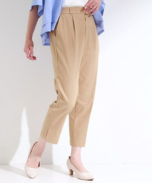 SHOO・LA・RUE / シューラルー ショート・ハーフ・半端丈パンツ | 【S-LL/ひんやり】きれいめにもカジュアルにも サブリナパンツ | 詳細9