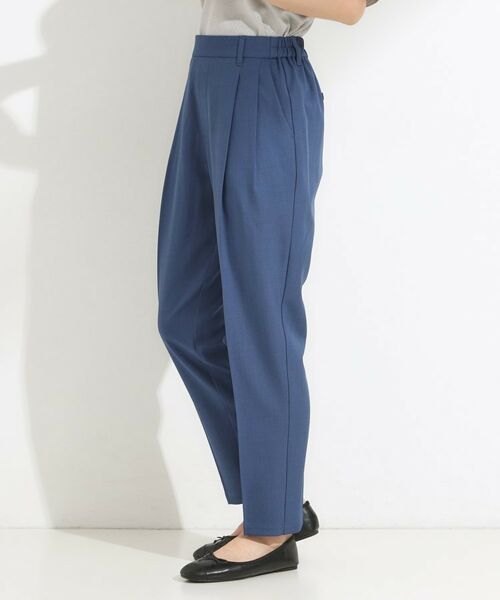 SHOO・LA・RUE / シューラルー パンツ | 【S-LL】きれいめにもカジュアルにも 麻調テーパードパンツ | 詳細10