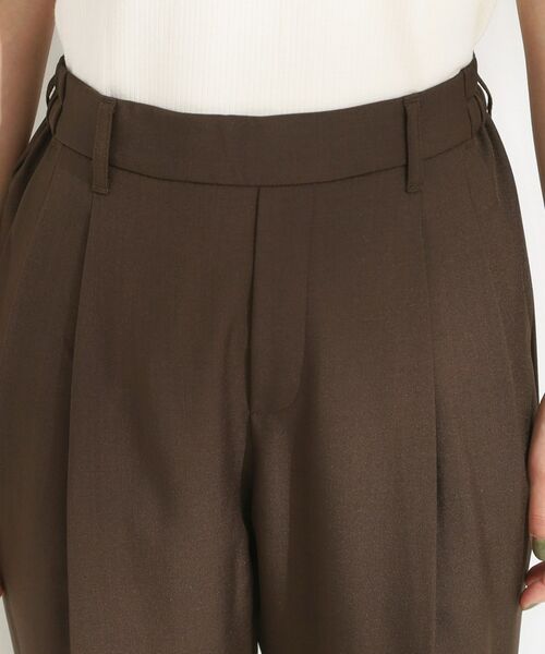 SHOO・LA・RUE / シューラルー パンツ | 【S-LL】きれいめにもカジュアルにも 麻調テーパードパンツ | 詳細16