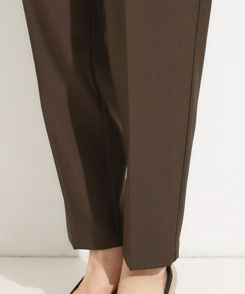 SHOO・LA・RUE / シューラルー パンツ | 【S-LL】きれいめにもカジュアルにも 麻調テーパードパンツ | 詳細19
