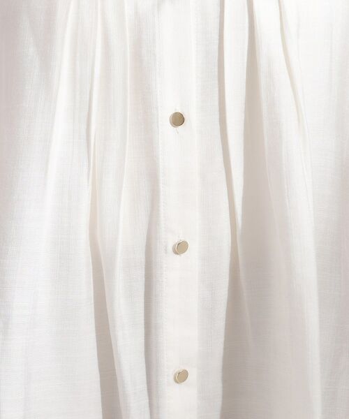 SHOO・LA・RUE / シューラルー シャツ・ブラウス | 【S-LL/ひんやり】インせず決まる タックプリーツシャツ | 詳細12
