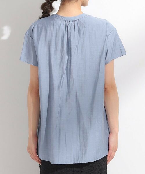 SHOO・LA・RUE / シューラルー シャツ・ブラウス | 【S-LL/ひんやり】インせず決まる タックプリーツシャツ | 詳細15