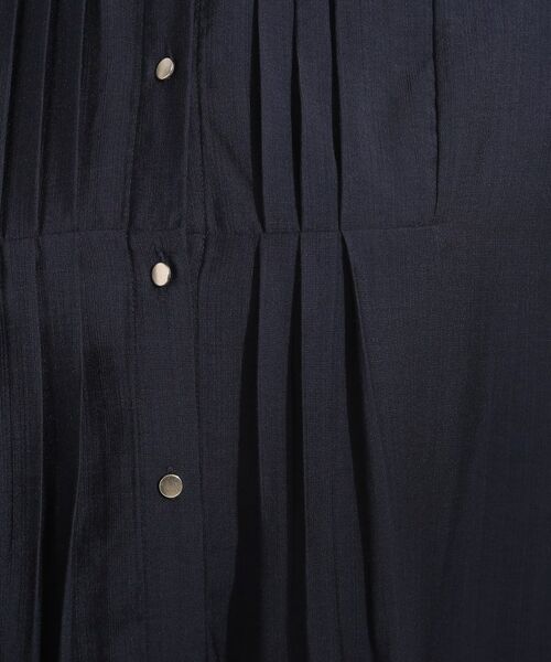 SHOO・LA・RUE / シューラルー シャツ・ブラウス | 【S-LL/ひんやり】インせず決まる タックプリーツシャツ | 詳細8