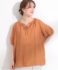 SHOO・LA・RUE / シューラルー その他トップス | 【S-LL/2点セット】リボン使いがアクセント はしごレースブラウス＋タンクトップ