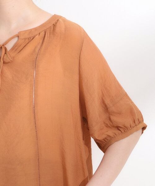 SHOO・LA・RUE / シューラルー その他トップス | 【S-LL/2点セット】リボン使いがアクセント はしごレースブラウス+タンクトップ | 詳細16