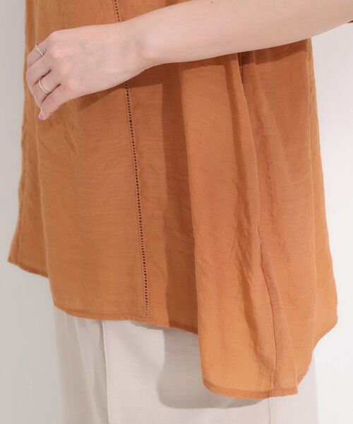 SHOO・LA・RUE / シューラルー その他トップス | 【S-LL/2点セット】リボン使いがアクセント はしごレースブラウス+タンクトップ | 詳細17