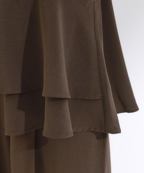 SHOO・LA・RUE / シューラルー キャミソール・チューブトップ | 【S-LL/セットアップ可/ひんやり】女性らしさ溢れる ティアードキャミソール | 詳細20