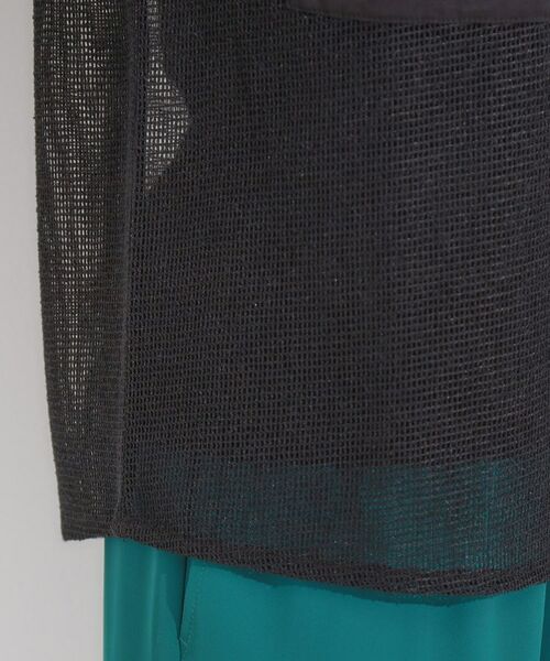 SHOO・LA・RUE / シューラルー カットソー | 【S-LL】メッシュ素材で大人ヘルシー ポケット付きデザイントップス | 詳細16