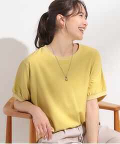 SHOO・LA・RUE / シューラルー シャツ・ブラウス | 【ひんやり/洗濯後しわになりにくい】リブ切り替えドルマンブラウス