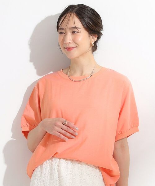 SHOO・LA・RUE / シューラルー シャツ・ブラウス | 【ひんやり/洗濯後しわになりにくい】リブ切り替えドルマンブラウス | 詳細17