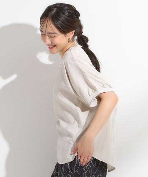 SHOO・LA・RUE / シューラルー シャツ・ブラウス | 【ひんやり/洗濯後しわになりにくい】リブ切り替えドルマンブラウス | 詳細22