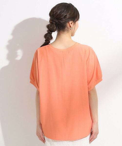 SHOO・LA・RUE / シューラルー シャツ・ブラウス | 【ひんやり/洗濯後しわになりにくい】リブ切り替えドルマンブラウス | 詳細27