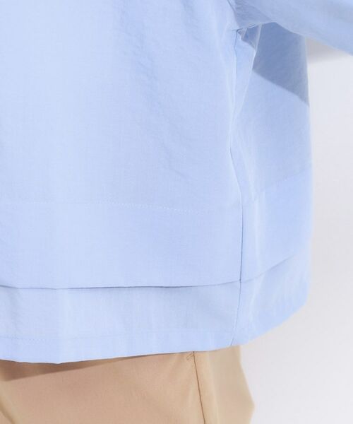 SHOO・LA・RUE / シューラルー シャツ・ブラウス | 【洗濯後しわになりにくい/UV/吸水速乾】大人きれいな バンドカラーシャツ | 詳細18