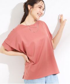 SHOO・LA・RUE / シューラルー カットソー | 【S-LL/UV/吸水速乾】さらりと着こなす 肩タックゆるトップス