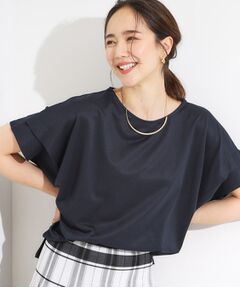 SHOO・LA・RUE / シューラルー カットソー | 【S-LL/UV/吸水速乾】さらりと着こなす 肩タックゆるトップス