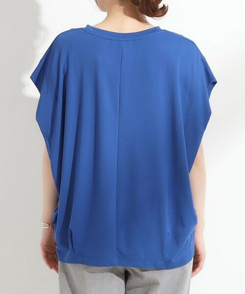 SHOO・LA・RUE / シューラルー カットソー | 【S-LL/ひんやり/UV】二の腕をきれいにカバー ショルダータックトップス | 詳細19